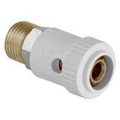 Van Marcke Push-fit koppeling recht Superpipe 3/4"M x Ø20/2