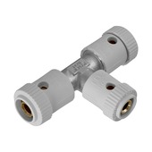 Raccord en T Superpipe Van Marcke Push-fit 20-2x16-2x16-2