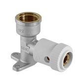 Van Marcke Push-fit muurplaat enkel Superpipe multipack 1/2"F x Ø16/2"