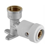 Van Marcke Push-fit muurplaat enkel Superpipe 1/2"F x Ø20/2