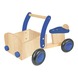 Bakfiets voor kinderen hout blauw