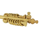 Intensions gordijnroede 28 mm grenen complete set 160 cm