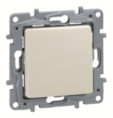 Legrand Niloé drukknop crème