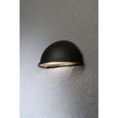 Konstsmide buitenlamp Torino flush E27 28 cm matzwart