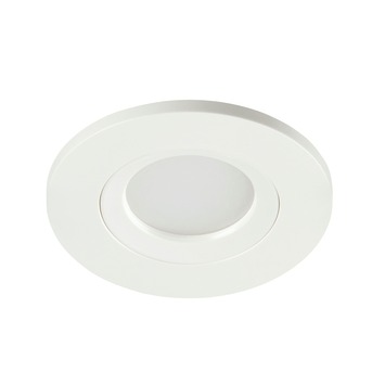 Sylvania Start Spot inbouwspot met geïntegreerde LED warm wit 475 lumen 6,5W spuitwaterdicht wit