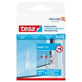 Double-face adhésif Tesa Powerstrips max. 200 g transparent 16 pièces