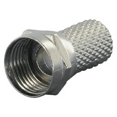 Q-link F-connector voor coaxkabel 5 mm² 6 stuks