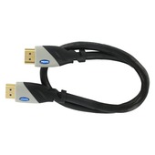 Q-link HDMI kabel hoge snelheid 0,5 m zwart