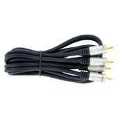 Q-link audio kabel tulp 1,5 m zwart