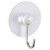 Crochet Staticloc Wenko nickel blanc 4 pièces