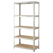 Handson extra stevig metalen opbergrek 180x90x45 cm 350 kg/legger