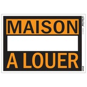 Pickup affiche 23x33 plast maison à louer