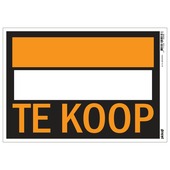 Affiche Pickup te koop (NL) 23x33 cm synthétique