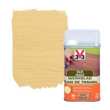 V33 werkblad onderhoudsolie kleurloos 500 ml