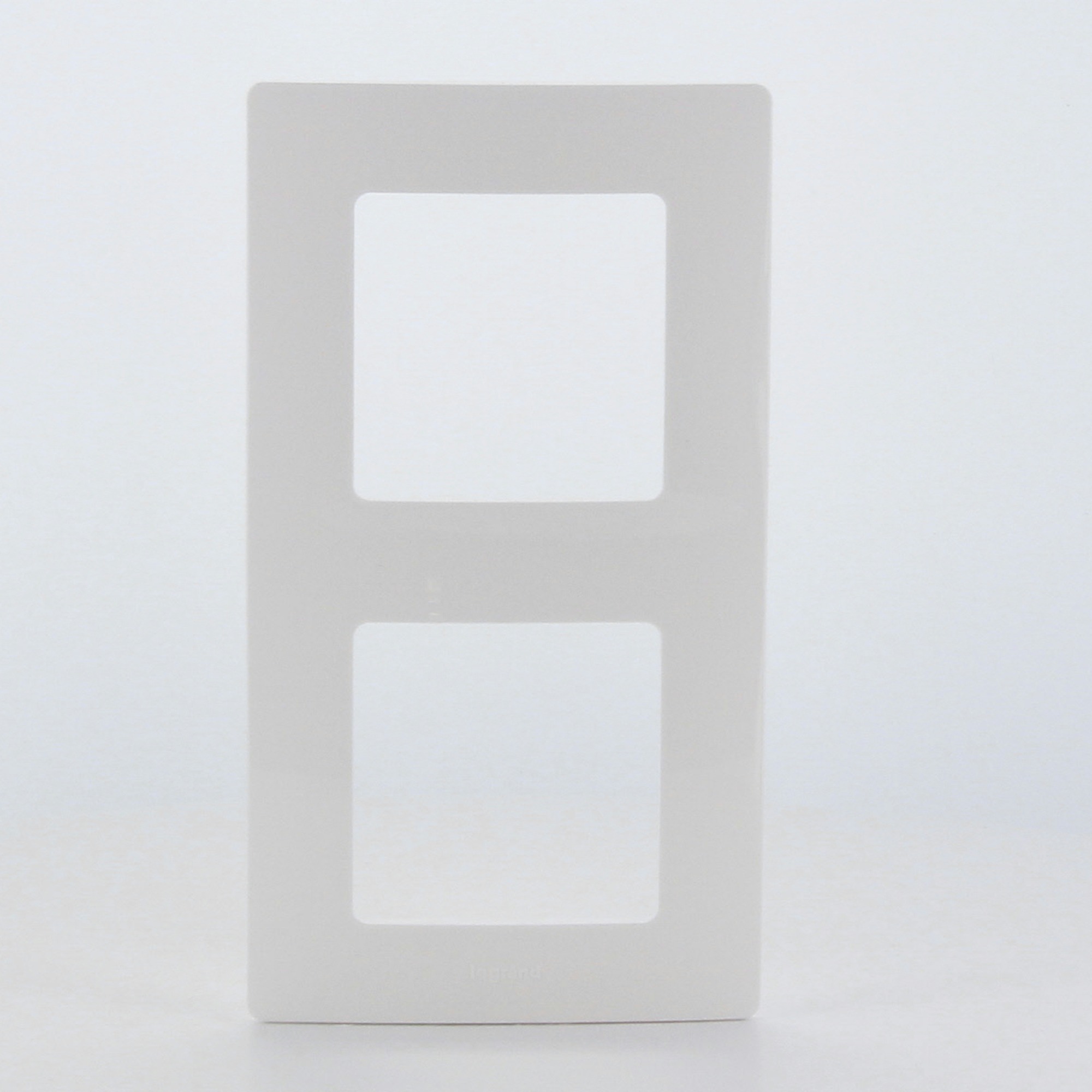 Plaque de finition Mosaic pour 2x2x2 modules blanc|Legrand-LEG078838L