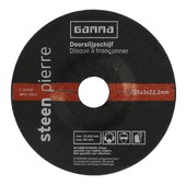 GAMMA doorslijpschijf steen C30G 125x3x22 mm