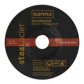 GAMMA doorslijpschijf staal A30G 125x3x22 mm