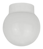 OK plafonnier Denver bol E27 max. 42 W excl. lamp wit