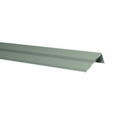 Trapkant donker aluminium 110 cm 42x22 mm