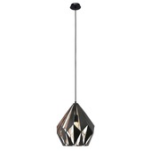 Eglo hanglamp Carlton zwart Ø31 cm