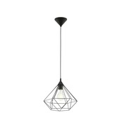 Eglo hanglamp Tarbes zwart Ø32,5 cm