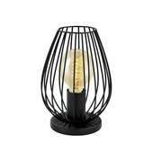 Eglo Vintage tafellamp Newtown E27 max 60 W exclusief lamp zwart