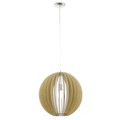 Suspension Eglo Vintage Cossano E27 nickel 50 cm