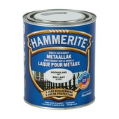 Hammerite metaallak hoogglans wit 750 ml