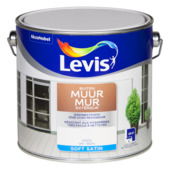Peinture Levis Mur Extérieur satin 2,5 L blanc