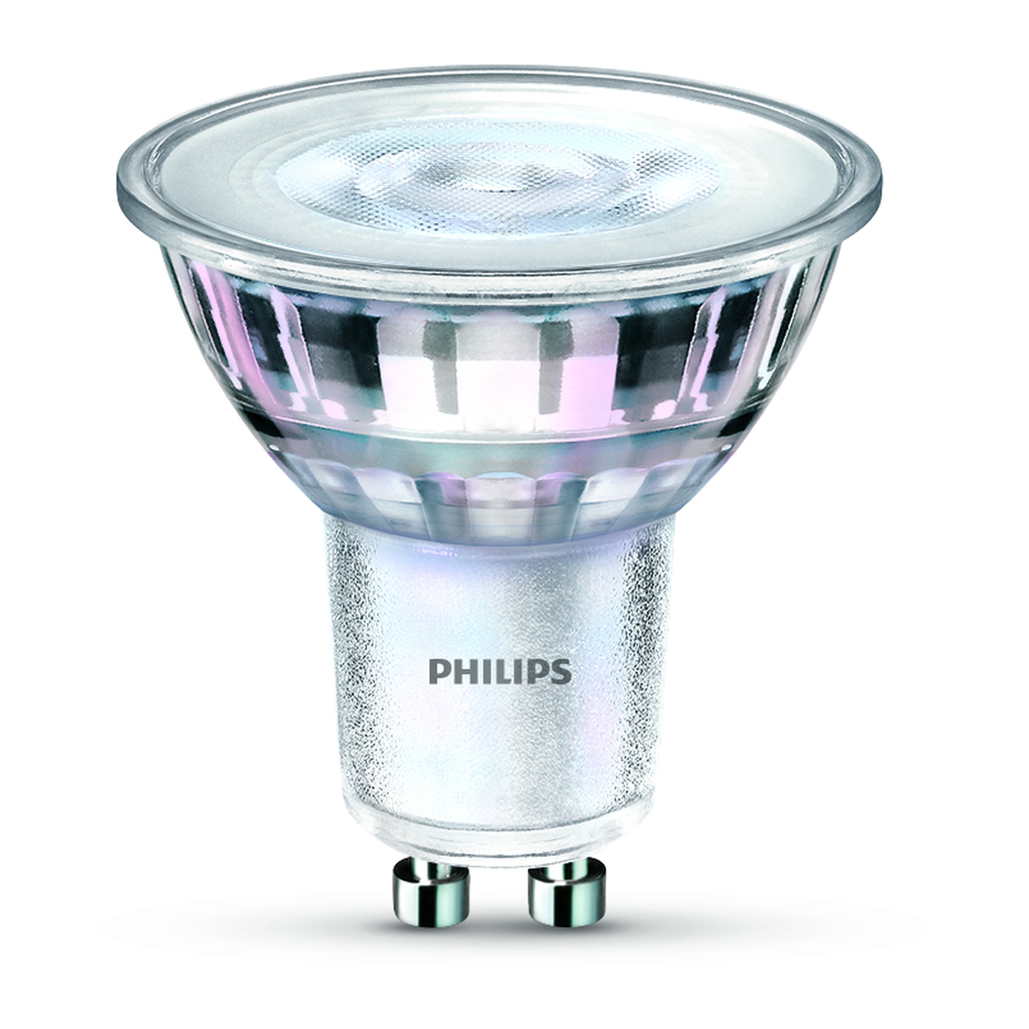 Philips LED spot GU10 5,5W = 50W 345 lumen dimbaar Warm glow Alle