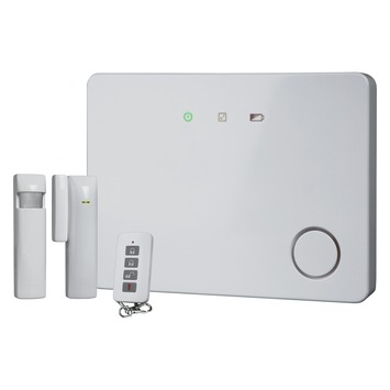 Smartwares draadloos alarmsysteem met bewegingsmelder, magneetcontact en afstandsbediening