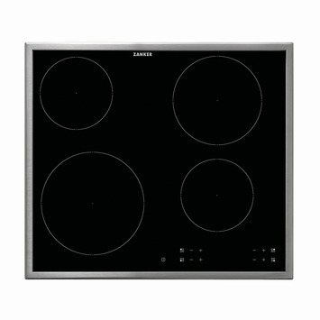 Zanker vitrokeramische kookplaat KEV6340XXK 60 cm