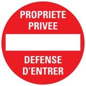Pickup bord 180 mm privé defense d'entrer