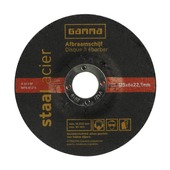 GAMMA afbraamschijf staal 125x6x22 mm 5,3