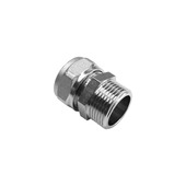 Van Marcke Superpipe koppeling recht 3/4"M x Ø20/2