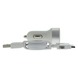 Q-link oplaadset met autolader 2x USB en een kabelroller USB naar iPhone 4, 5/6/7 en micro-USB