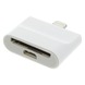 Adaptateur iPhone 4 et micro-USB vers iPhone 5/6 Q-link blanc