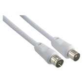 OK coax kabel 3C2V 1,5 m wit