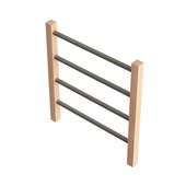 Garde-corps avec tubes en métal Savoie 100 cm