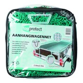 Net voor aanhangwagen groen 200x300 cm