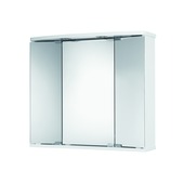 Funa spiegelkast MDF 3 deuren met verlichting en stopcontact