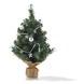 Kerstboom met 10 LED lampjes 20x10x40 cm