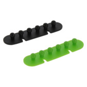 Clip droit pour câble 2 pièces