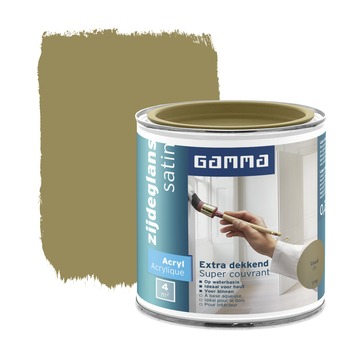 GAMMA lak extra dekkend zijdeglans goud 250 ml