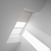 Velux rolgordijn verduisterend handbediend crème DFD 1085S P10