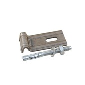 Fixation murale pour gabions