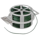 Talen tools metaaldraad geplastificeerd groen 1,2 mm 50 m