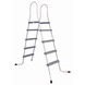 Zwembadladder dubbel 122 cm