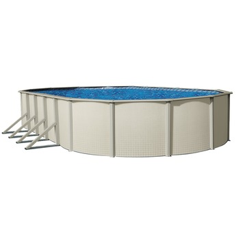 Zwembad 610x366x122 cm zand 23m³ + filter
