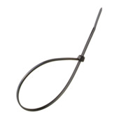 Profile kabelbinders zwart 2,5 x 200 mm 100 st